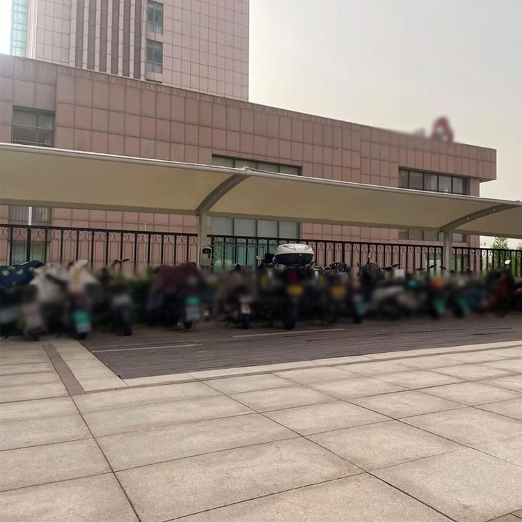 阿拉尔市膜结构电动车棚